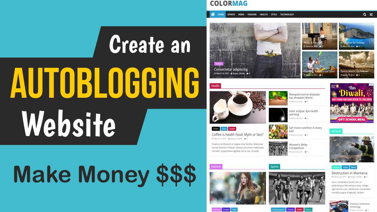 How to Make an AutoBlogging Website with WordPress and Automatic Plugin & Make Money in 2020